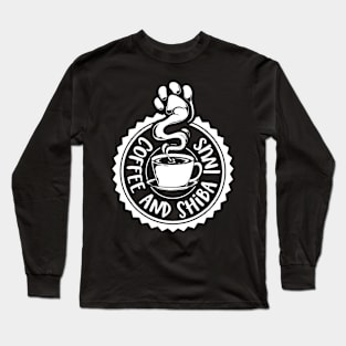 Coffee and Shiba Inus - Shiba Inu Long Sleeve T-Shirt
